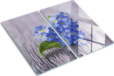 Obrázok produktu pre Sklenená ochranná doska – Kryt varnej dosky – Kryt na indukčnú dosku – 2x30x52 cm – Rýchle čistenie – Tvrdené sklo – Zábudlivci
