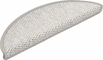 Produktbild von vidaXL Stufenmatten Selbstklebend Sisal-Optik 30Stk. 56x17x3cm Platina