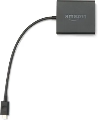 Produktbild von Amazon Ethernetadapter / Netzwerk Fire TV und Fire TV Stick mit Alexa-Sprachfernbedienung (nur 2017 Modelle)