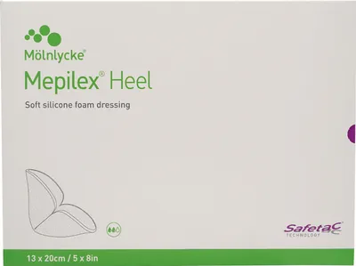 Produktbild von Mepilex Heel Schaumverband 13x20 cm 5 St