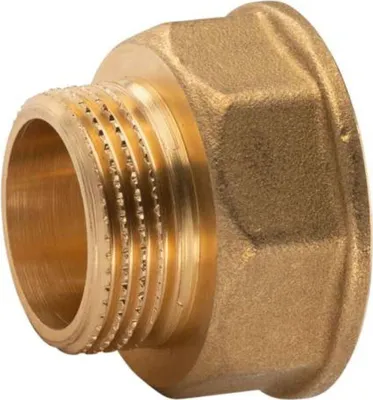 Produktbild von Messing Gewinde-Fitting Reduzierstück 1 1/4'IG - 1'AG, schwere Ausführung