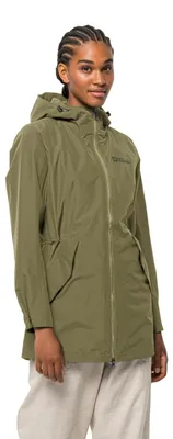 Produktbild von Jack Wolfskin Damen Dakar Parka W Mantel, Bay Leaf, 32