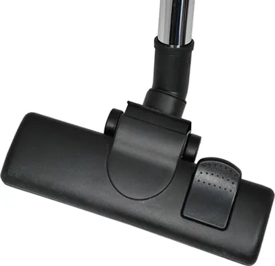 A close-up shot of a vacuum cleaner floor nozzle.