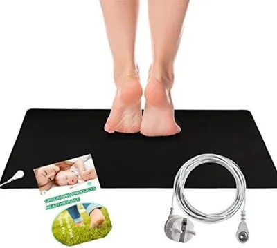 Productafbeelding van Famanu aardingsmat - 30 x 100 cm - Geel