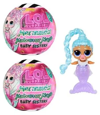 Imagen del producto de L.O.L. Surprise! ¡Las Sirenas L.O.L. Surprise! ¡Nuevas hermanitas sorpresa en packs de 2!