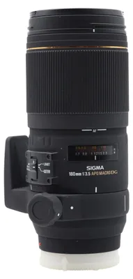 Produktbild von Sigma APO Macro 180mm F2.8 EX DG OS HSM, Macro, SLR, 19/14, Auto/Manuell, 1:1, APS-C, Vollrahmen