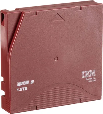 Zdjęcie produktu dla IBM 46x1290 Ultrium LTO 5, 1,5 TB, 3 TB, kaseta danych, napęd taśmowy
