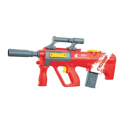 Image de Pistolet à eau électrique avec batterie - 450?ml, 10?m de portée Rouge