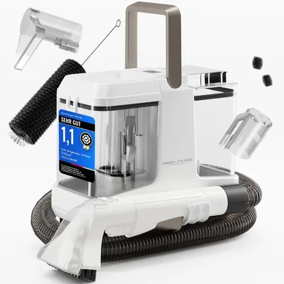 Produktbild von ProfiCare® Polsterreiniger Gerät und Waschsauger | für Teppich, Polster Autositze & Sofa | Nasssauger Polsterreiniger | Teppichreiniger | PC PTR 3153