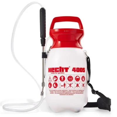 Produktbild von HECHT 4005 Akku Rückenspritze mit Akku und Ladegerät | 5 Liter | 5V 2,5Ah | 1,5 m Sprühschlauch