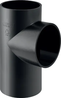 Produktbild von Geberit 367185161 PE Abzweig 88,5Gr d110/110