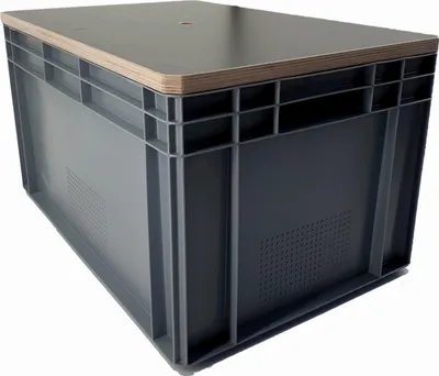 Produktbild von Deckel für Eurobox 60x40cm aus Siebdruck