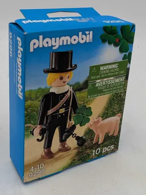 Produktbild von PLAYMOBIL 9296 Schornsteinfeger mit Glücksschweinchen