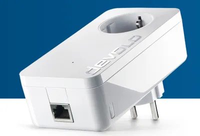 Produktbild von Devolo 8106, 1200 Mbit/s, IEEE 802.1p, IEEE 802.3, IEEE 802.3ab, IEEE 802.3az, IEEE 802.3u, IEEE 802.3x, Typ F, Gigabit Ethernet, 10,100,1000 Mbit/s, 64-QAM, 256-QAM, 1024-QAM, 4096-QAM, BPSK, OFDM, QPSK