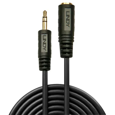 Produktbild von LINDY Audiokabel Stereo 3.5mm/3.5mm M/F 10m