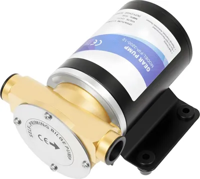 Produktbild von Wasserpumpe 12V - Druckerhöhungspumpe - Fördermenge 30 l/min 120 W - 2850 U/min Kupferkopf - Rostfrei Korrosionsbeständig - Förderhöhe 3 m Saughöhe 1 m - Schwarz