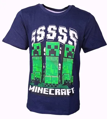 Produktbild von Minecraft Creepers Kinder-T-Shirt – offizielles Merchandise - 116