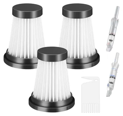 6 Stück HEPA-Filter Für MOOSOO K12, K12 Pro, K13 Kabelloser