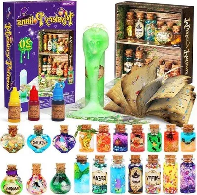Image de Jouets en vrac - Kit de bricolage pour enfants de 6 à 11 ans - 20 bouteilles
