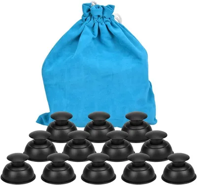 Image de Tasses en silicone, tasses de massage anti-cellulite, ensemble de ventouses pour la thérapie, tasses à vide, verres à ventouses, ventouses pour le corps, masseur à vide anti-âge