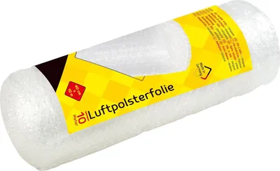 Produktbild von Idena 10400 - Luftpolsterfolie für Versand-Sicherung, 40 cm x 10 m auf Rolle, 70 µ, transparent, 1 Stück