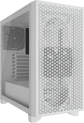 Zdjęcie produktu dla CORSAIR Geh Midi 3000D Airflow (Tempered Glass) White