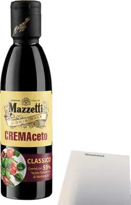 Produktbild von Mazzetti Cremaceto Classico (250ml Flasche) + usy Block