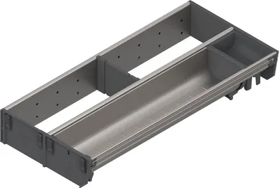Produktbild von Blum Orga-Line Besteckeinsatz Facheinteilung Set ZSI.XXXKI2N, NL 450mm, grau
