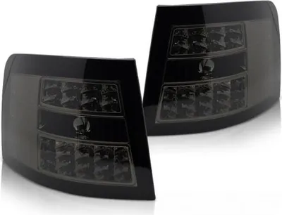 Zdjęcie produktu dla Tylne światła LED do Audi A6 C5 4B Avant rok 97-04 dymne z kierunkowskazami LED