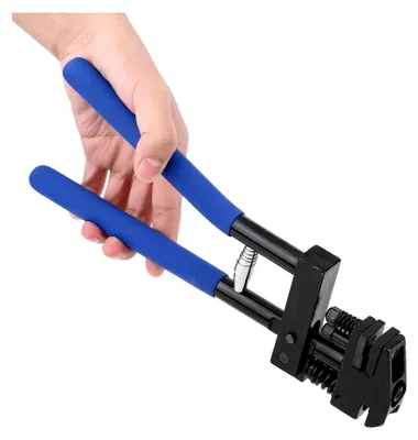 Produktbild von Kantensetzer Reparaturwerkzeug Hand Bördelzange 2 in 1 Lochzange aus Kohlenstoffstahl 5 mm Stanzer