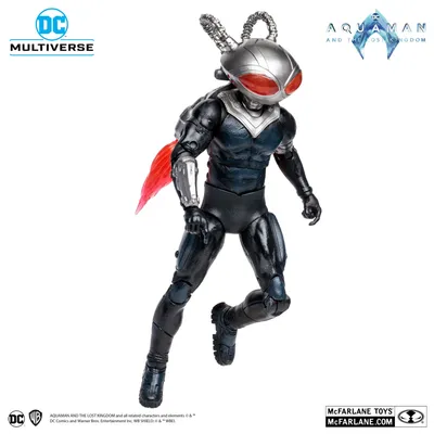 A Black Manta action figure from Aquaman and the Lost Kingdom.