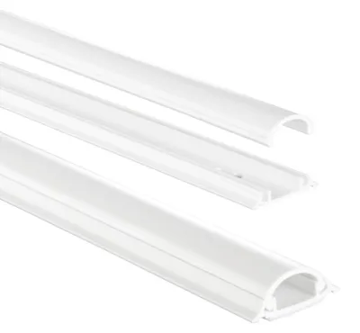 Produktbild von Hama 00020548, Kabelrinne, Wand, Polyvinylchlorid (PVC), Weiß