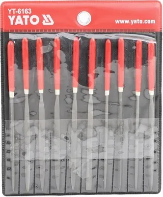 Image de Jeu de limes aiguilles 3 x 140 mm 10 pcs