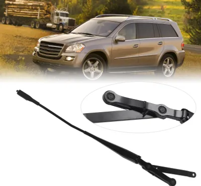 Productafbeelding van Ruitenwisserarm, voor, rechts, artikelnummer 164 820 04 44, vervanging voor MERCEDES-BENZ X164 GL-KLASSE, bouwjaar 2007-2012