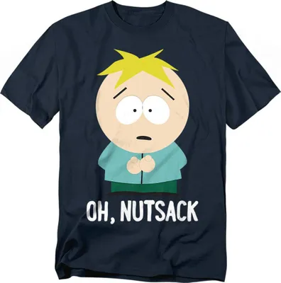 Image de South Park - T-shirt "Oh Nutsack" pour homme/femme Unie TV20663 (M) (Marine)