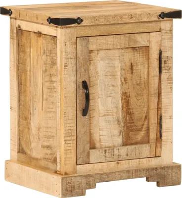 Produktbild von Nachttisch 40x35x50 cm Massivholz Mango