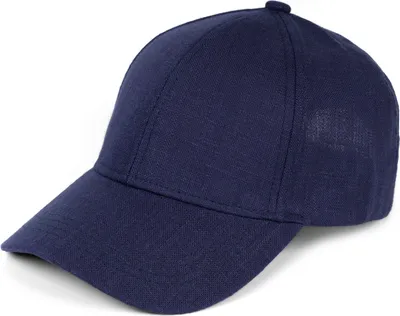 Produktbild von styleBREAKER Uni Leinen Baseball Cap | Verstellbare 6-Panel Basecap mit gebogenem Schirm | Atmungsaktive Sommer Mütze mit Metallschnalle | Leicht, Bequem & Stilvoll