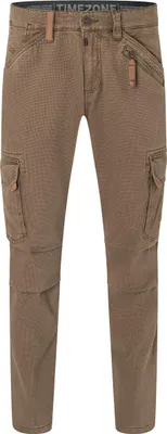 Produktbild von Timezone Cargohose Regular Fit Taschen Baumwolle Reißverschluss Größe: 30W / 32L