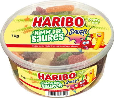 Produktbild von Haribo - Nimm Dir Saures 1kg DOSE