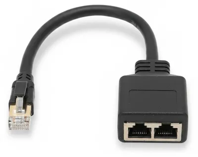 Imagen del producto de InAndOutdoorMatch - Divisor Ethernet - RJ45 - Compatible con CAT8, Imagen generada por IA