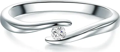 Produktbild von Trilani Ring Sterling Silber Zirkonia 60181018 51