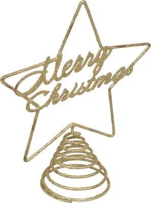 Produktbild von Metal cimier merry xmas 22cm - Feeric Lights & Christmas
