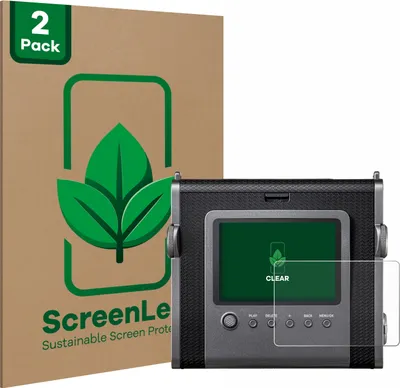Produktbild von 2x ScreenLeaf Schutzfolie für Fujifilm Instax Wide Evo nachhaltiger Displayschutz Display Schutz Folie Klar Transparent