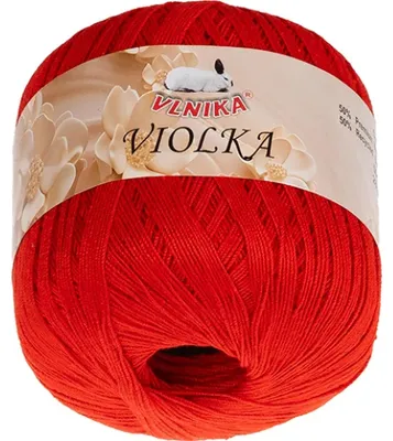 Immagine prodotto di Filato Violka - 50 g, 285 m - Rosso