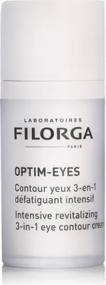 Obrázok produktu pre Filorga Optim-Eyes, Očný krém, Ženy, Proti starnutiu, Proti tmavým kruhom, Proti opuchu, Proti vráskam, Flakón s pumpičkou, 15 ml, 1 kusov