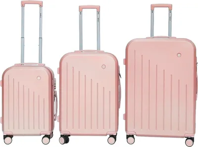 Produktbild von Barut Reisekofferset Ares 3-teilig Rosegold MS-19054