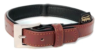 Obrázok produktu pre Nobby 78144-03, Pes, Štandardný obojok, Hnedá, Jednofarebné, M, 2,2 cm