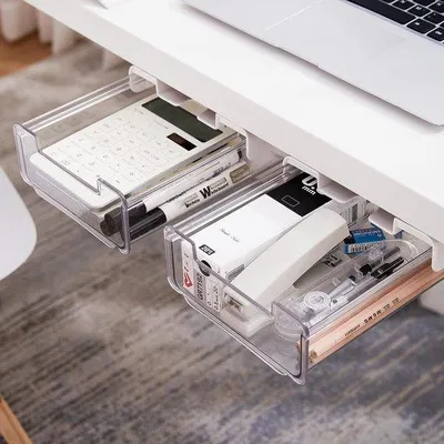 Produktbild von 2 Stück Selbstklebende Schubladen Organizer für Büro, Schule, Zuhause