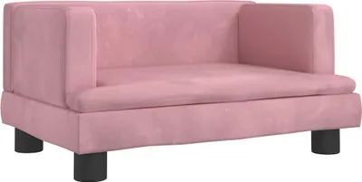 Obrázok produktu pre vidaXL Pelech pre psov ružový 60x40x30 cm Velvet