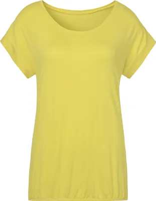 Produktbild von VIVANCE Kurzarmshirt gelb Größe 36/38